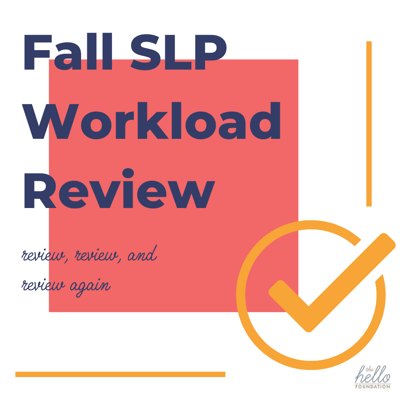 fall workload review - review review and review again