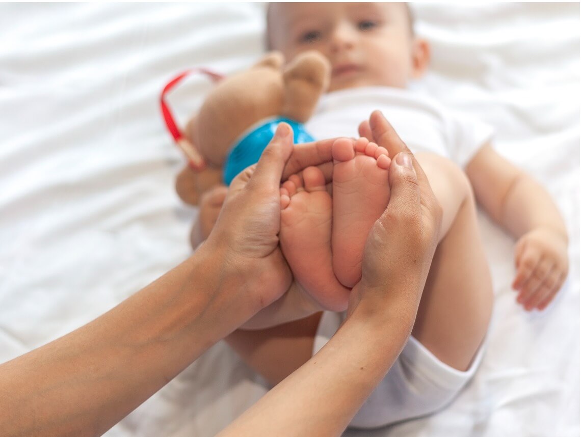 Six ways to look after your baby's feet