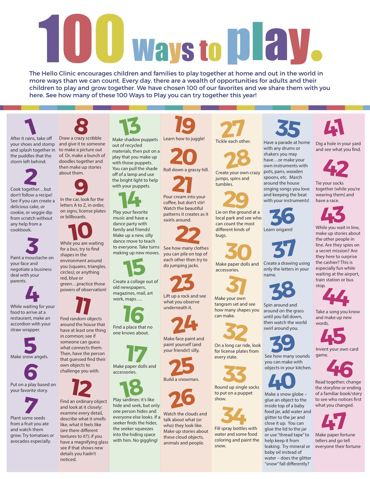 ways to play