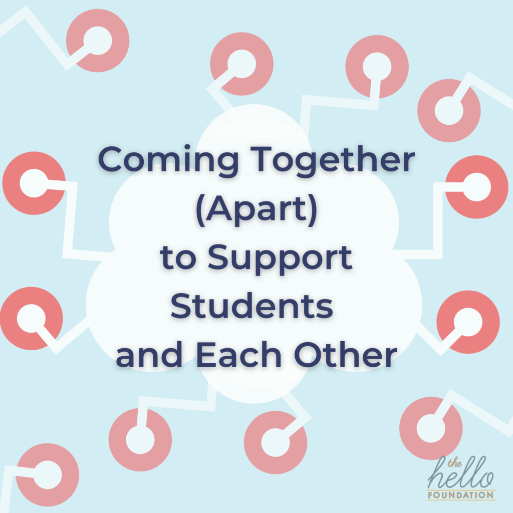 A Fall of Coming Together (Apart) to Support Students and Each Other