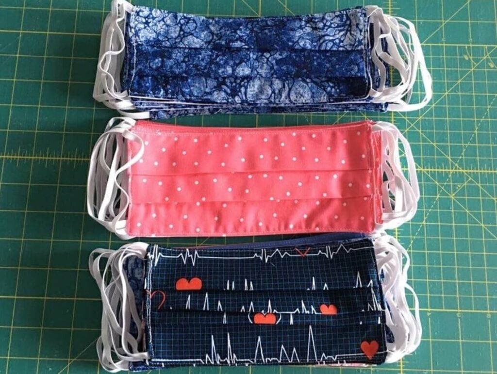 Local Seamstress Makes Face Masks To Help During COVID-19 Pandemic