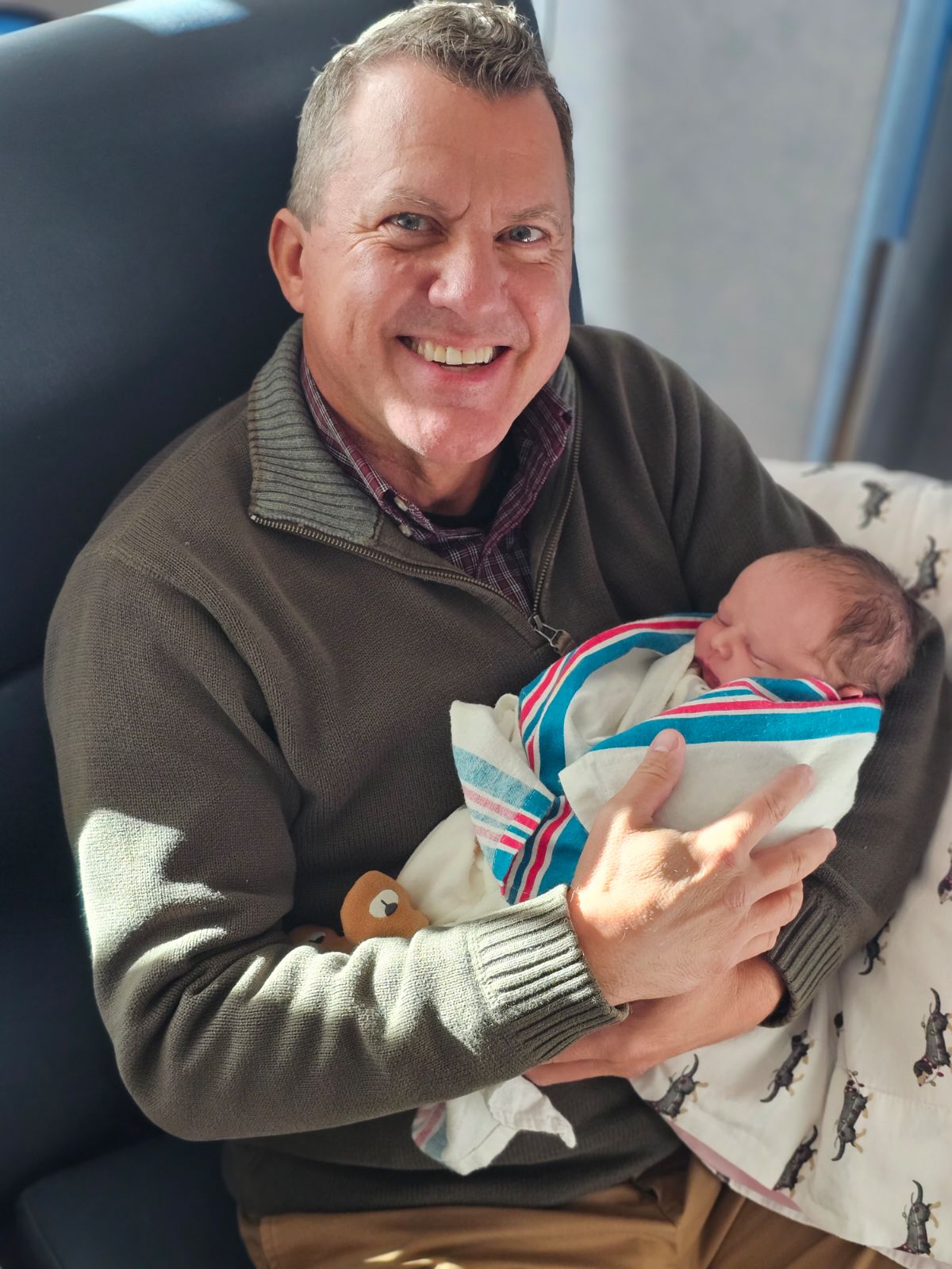Poppa and Grandson Lyrik (1st day)
