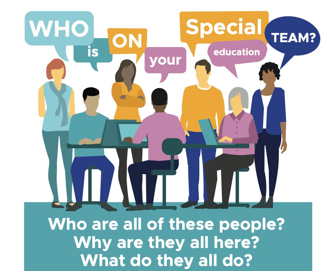 Who Is On Your Special Ed Team? Free Printable