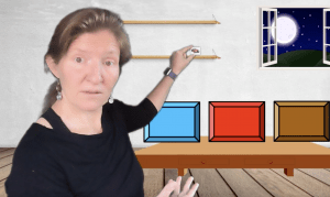 kira with virtual shelf
