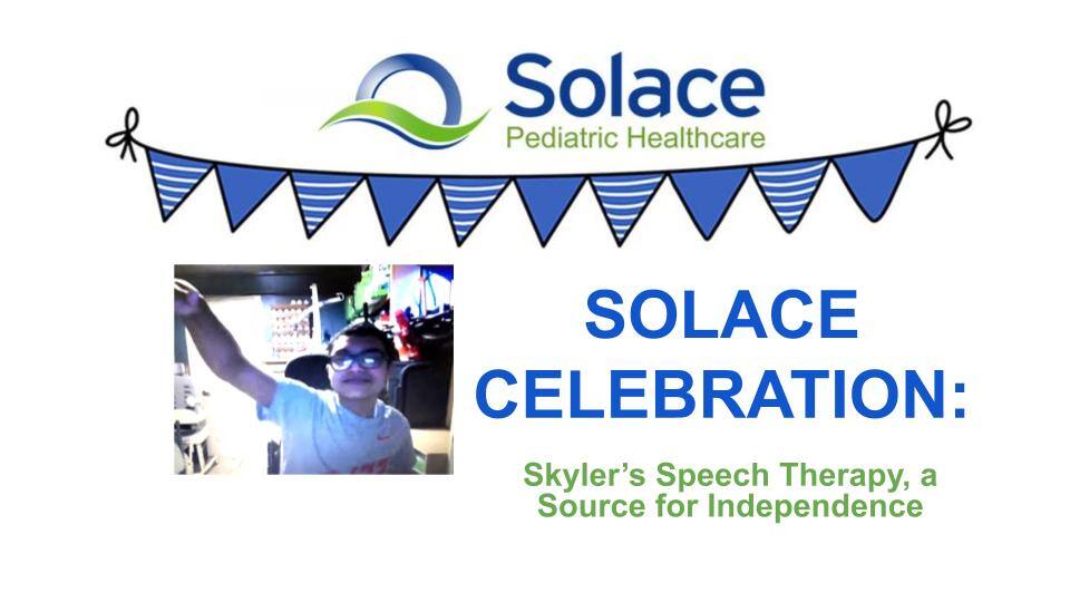 Care Options for Kids Celebrations | Skyler's Independence Soars with Telehealth Speech Therapy