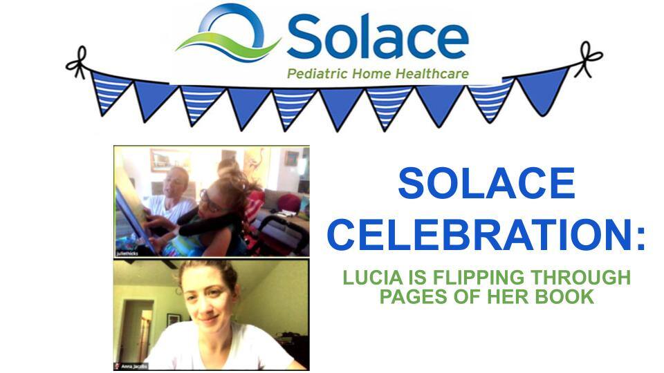 Care Options for Kids Celebrations: Lucia is Flipping Through Pages with Success