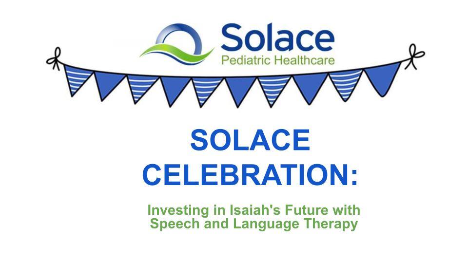 Care Options for Kids Celebrations | Investing in Isaiah's Future with Speech and Language Therapy