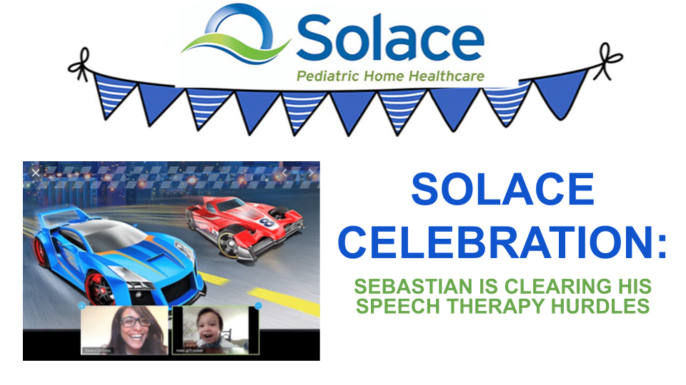 Care Options for Kids Celebrations: Sebastian is Clearing His Speech Therapy Hurdles