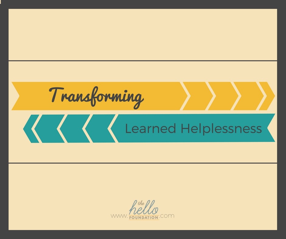 How to Overcome Learned Helplessness