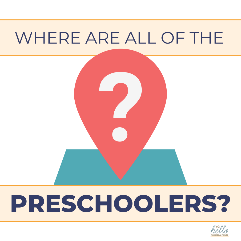 Where Are All of the Preschoolers?