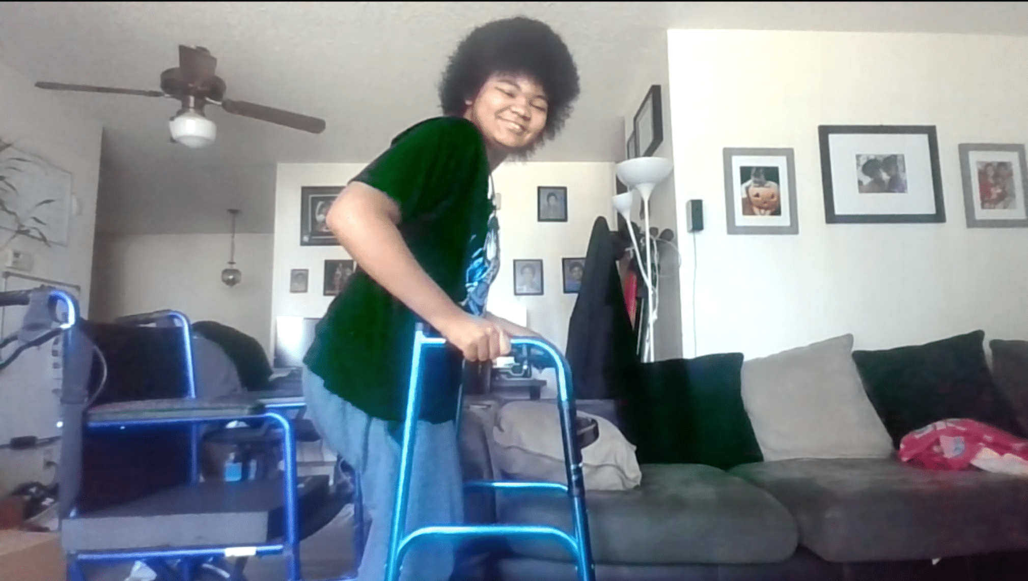 Local Teen with Cerebral Palsy Celebrates Accomplishments with Physical Therapy Team