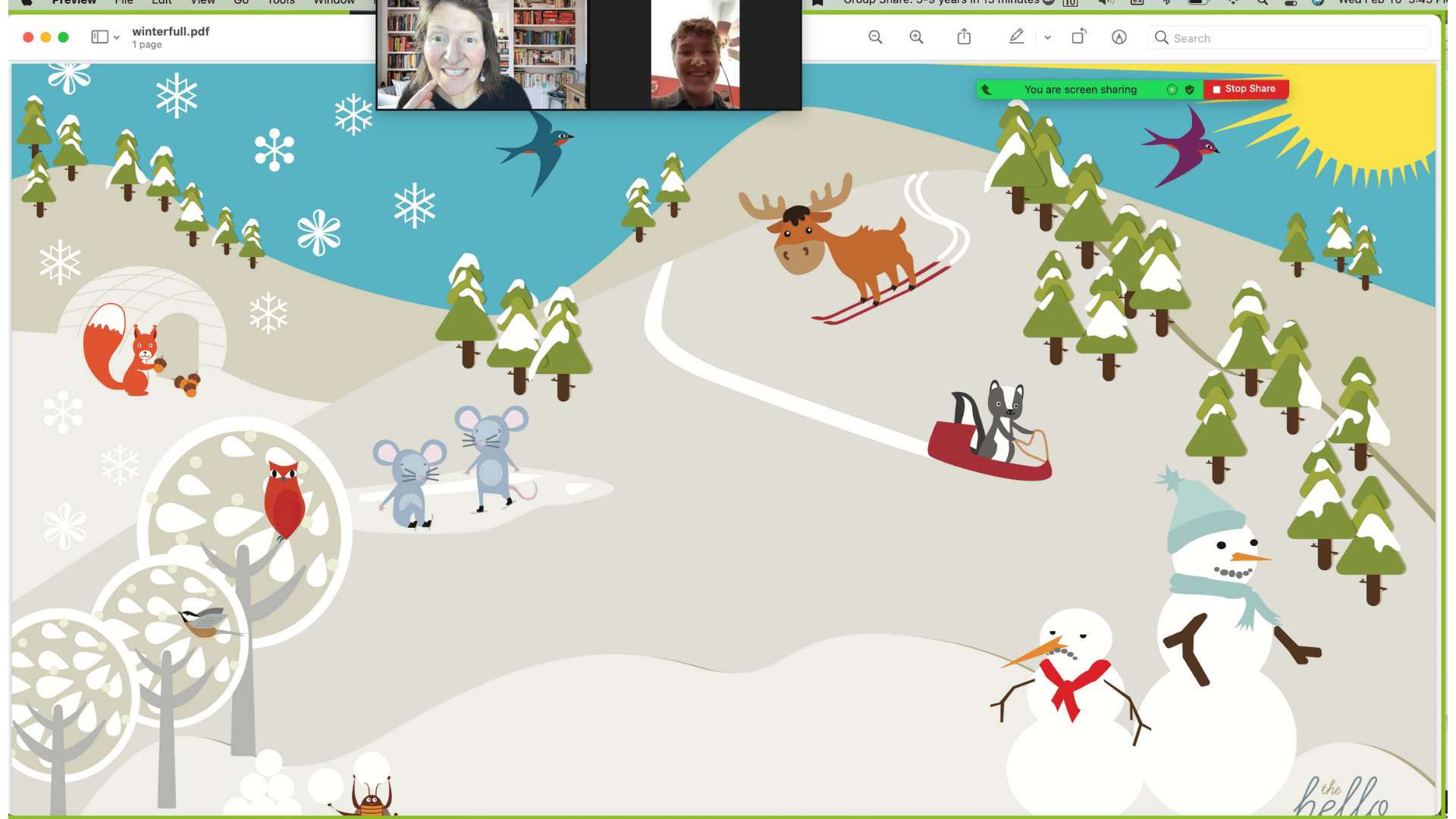 virtual backgrounds screen share